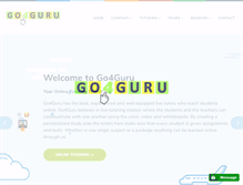 Tablet Screenshot of go4guru.org
